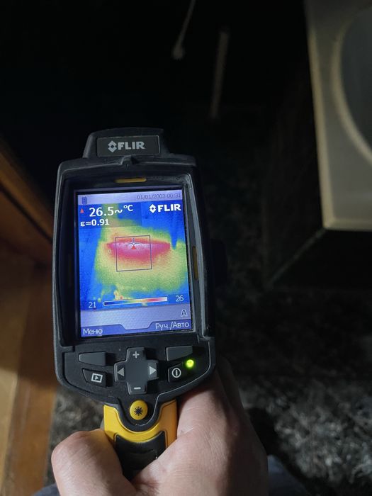 Пошук прихованих протікань води