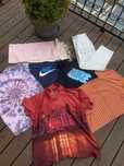 Zestaw ubran nike polo dkny tiedye vintage szalik koszulka koszula