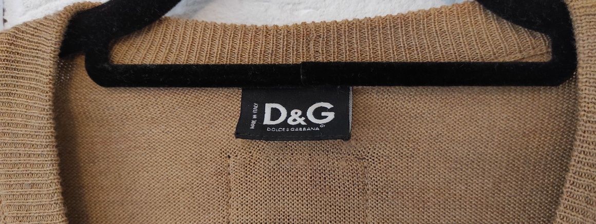 Dolce&Gabbana sweter kardigan męski S/M