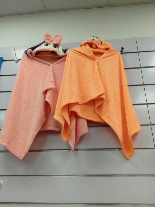 Ręcznik kąpielowy z kapturem dla dzieci