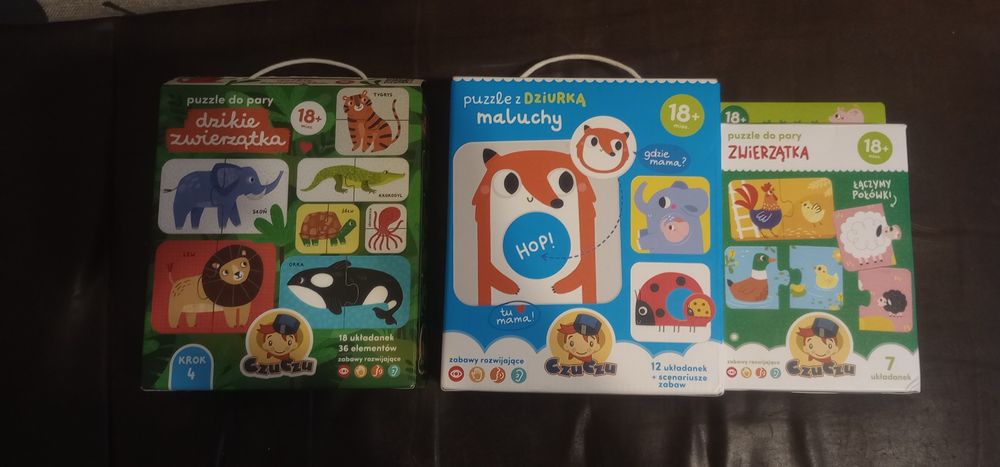 Puzzle dla półtorarocznego maluchaa