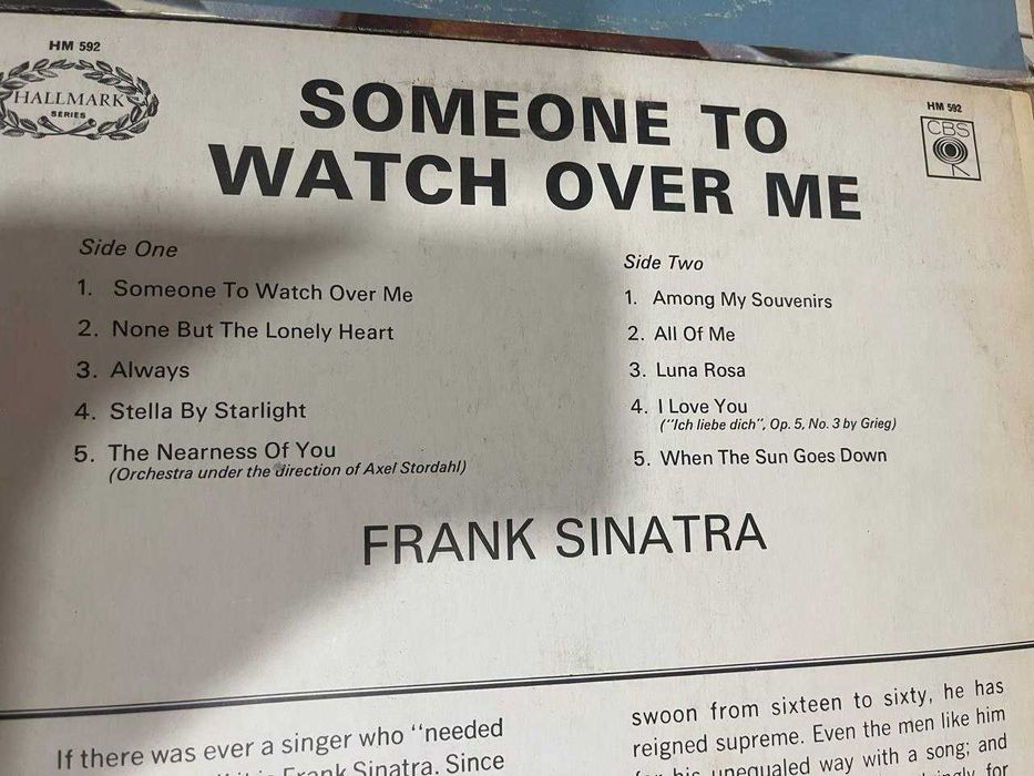 Вінілові платівки. Виниловые пластинки Френк Сінатра  (400-550 грн)