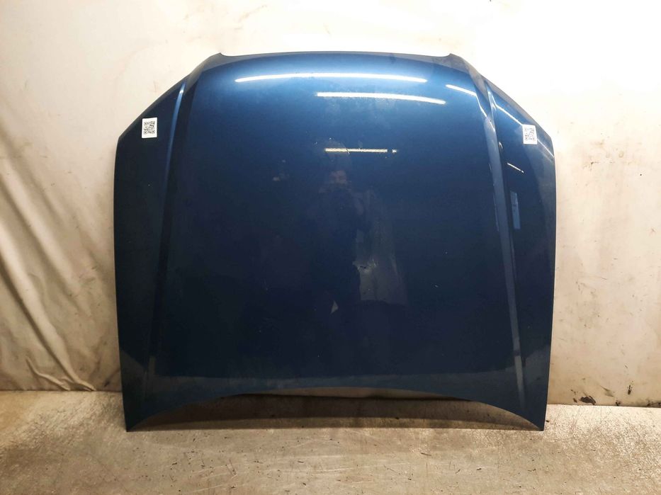 } MASKA POKRYWA SILNIKA AUDI A4 B7 LZ5C NIEBIESKA WĄSKI RANT !