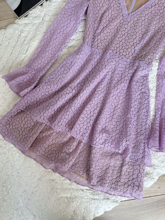 Святкова сукня вишиванка, мереживна розмір S нові