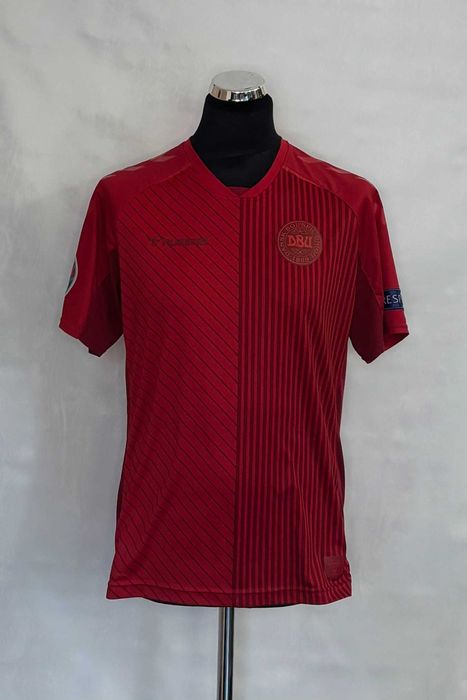 Koszulka Piłkarska Dania 2021 Euro Patch Hummel roz. L