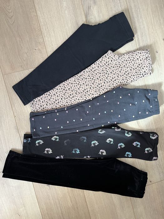 Legginsy 110 h&m jak nowe