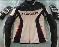 Blusão de mulher, Dainese Racing 3, tamanho XS (40)