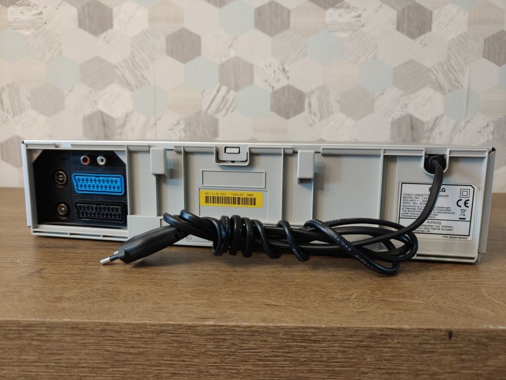 Magnetowid HI-FI stereo LG LV4787 6 glowic