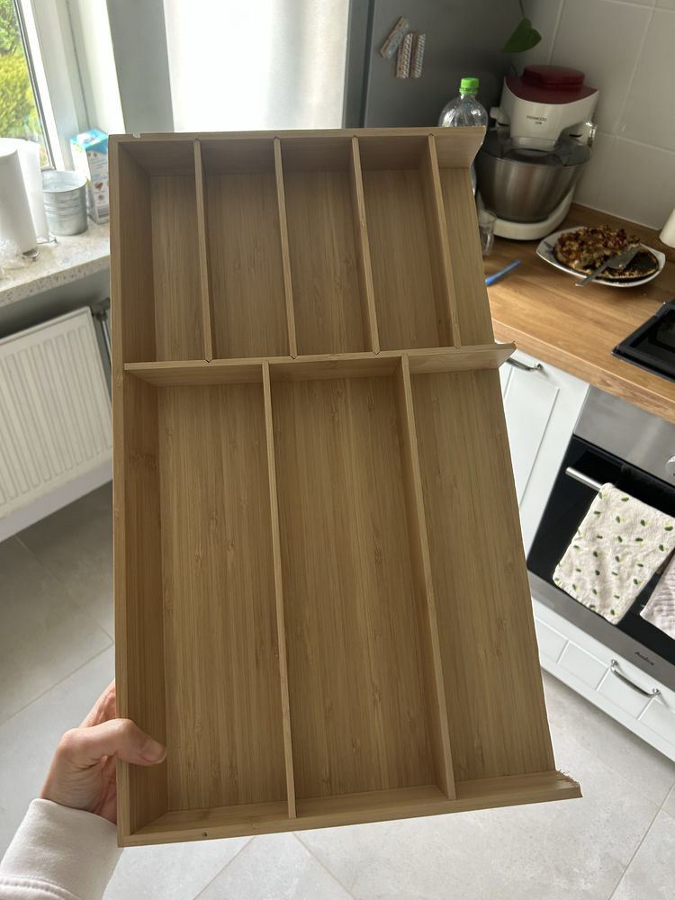 Wkład bambusowy na sztućce IKEA