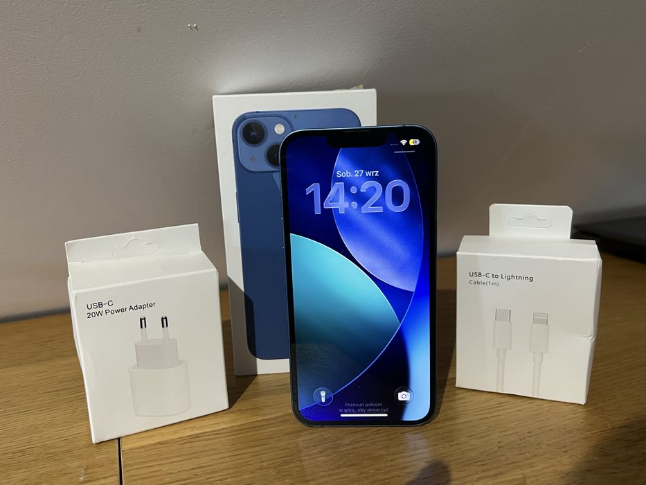 Iphone 13 128 gb bateria 100% gwarancja faktura