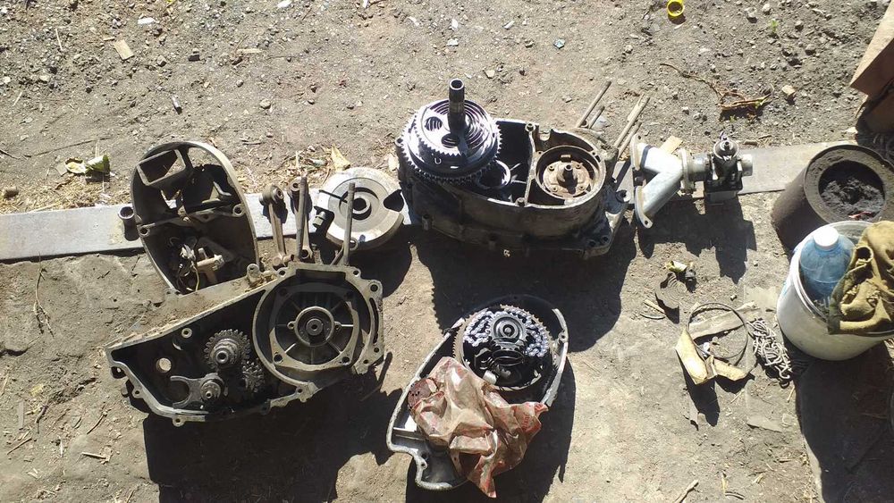 Мотоцикол не находу