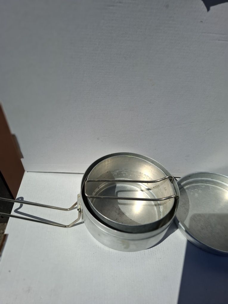 Menażka harcerska aluminiowa prl