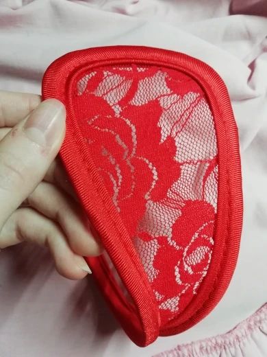 Damskie Stringi Koronkowe C-STRINGI Na Szkielecie Niewidoczne
