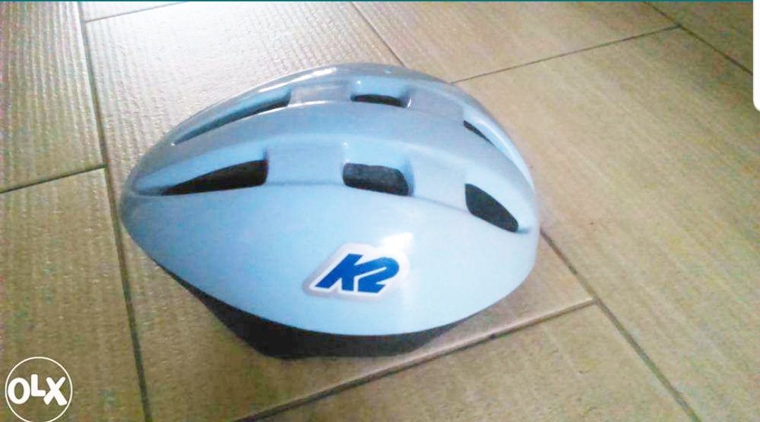 Kask K2 + ochraniacze dla dzieci