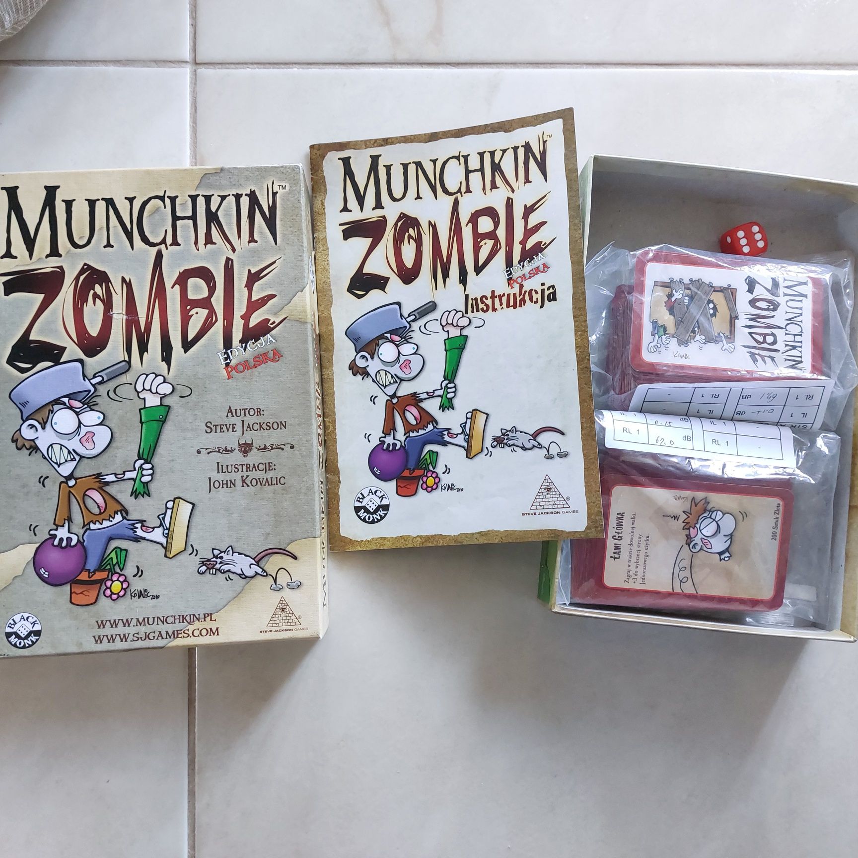 Munchkin Zombie Polska Edycja