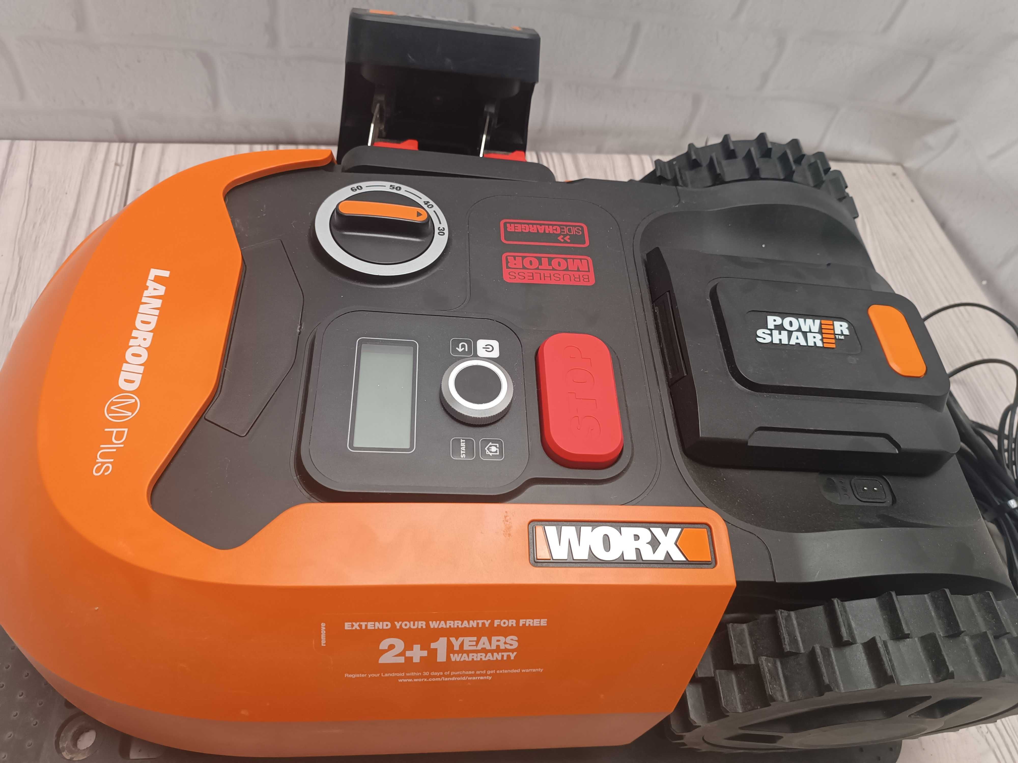 WORX Landroid M700 PLUS WR167E Газонокосарка-робот 500 м\кв