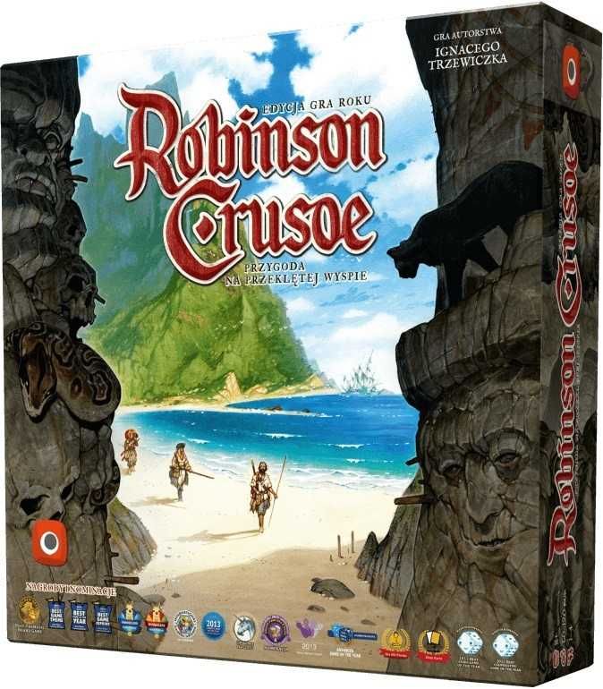 Gra Planszowa Robinson Crusoe - Przygoda na Przeklętej Wyspie Klasyk