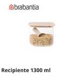 Recipiente Vidro c/ Tampa  1,3 Litros "Brabantia" Excelente (Selado)