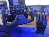 Yoke Saitek simulador voo