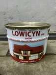 Farba Lowicyn RAL 8016 brązowa matowa 10l do dachów, ogrodzeń