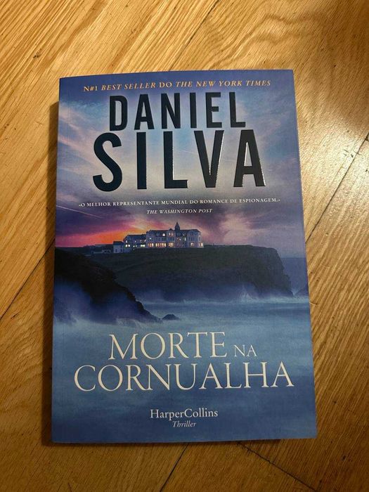 Livro "Morte na Cornualha" - NOVO, NUNCA MANUSEADO