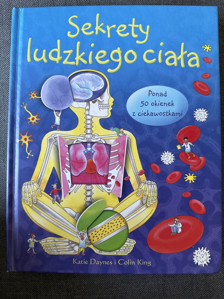 Sekrety ludzkiego ciała (książka z okienkami:)