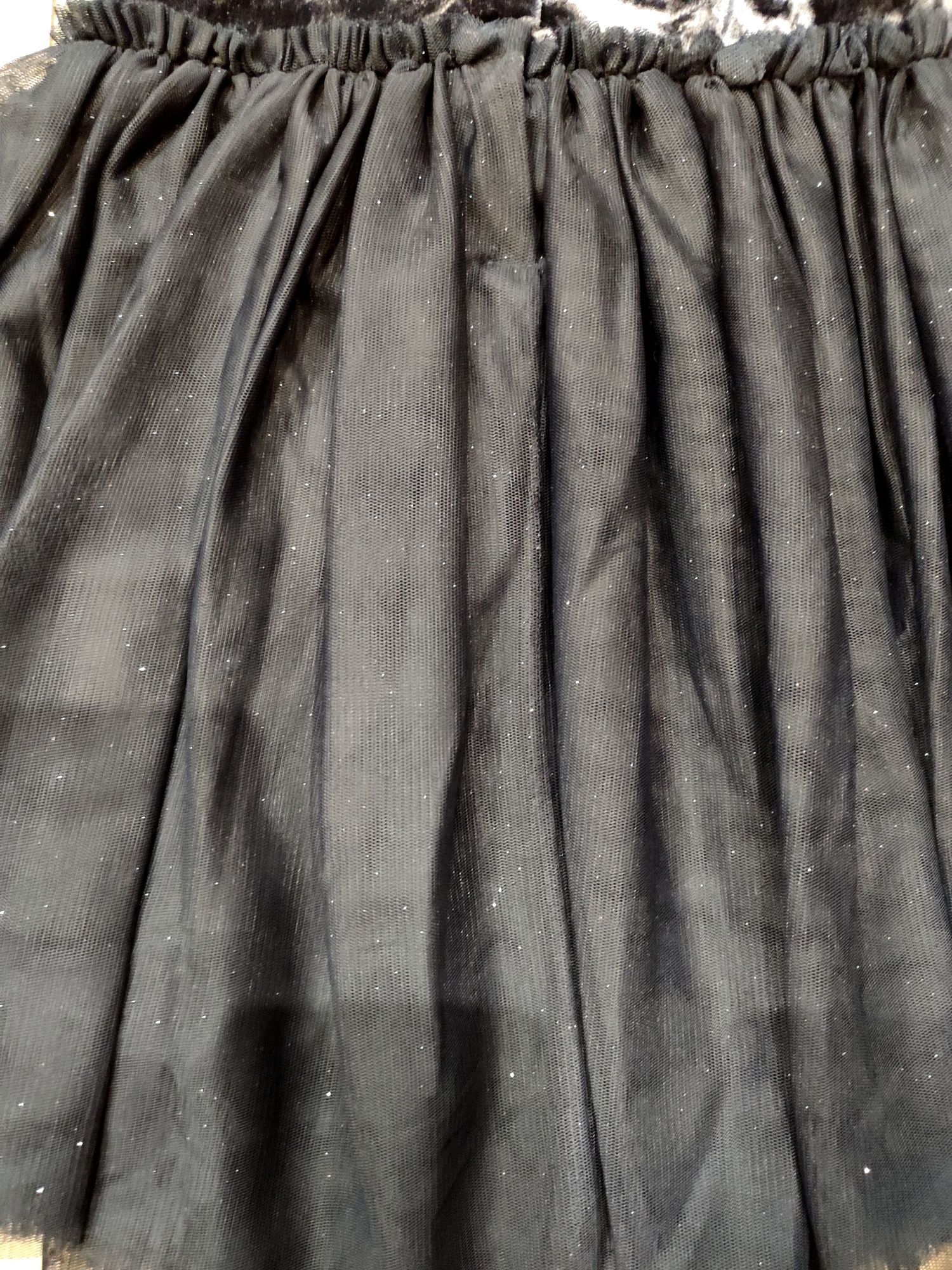 Мерцающее нарядное платье 92-98 см