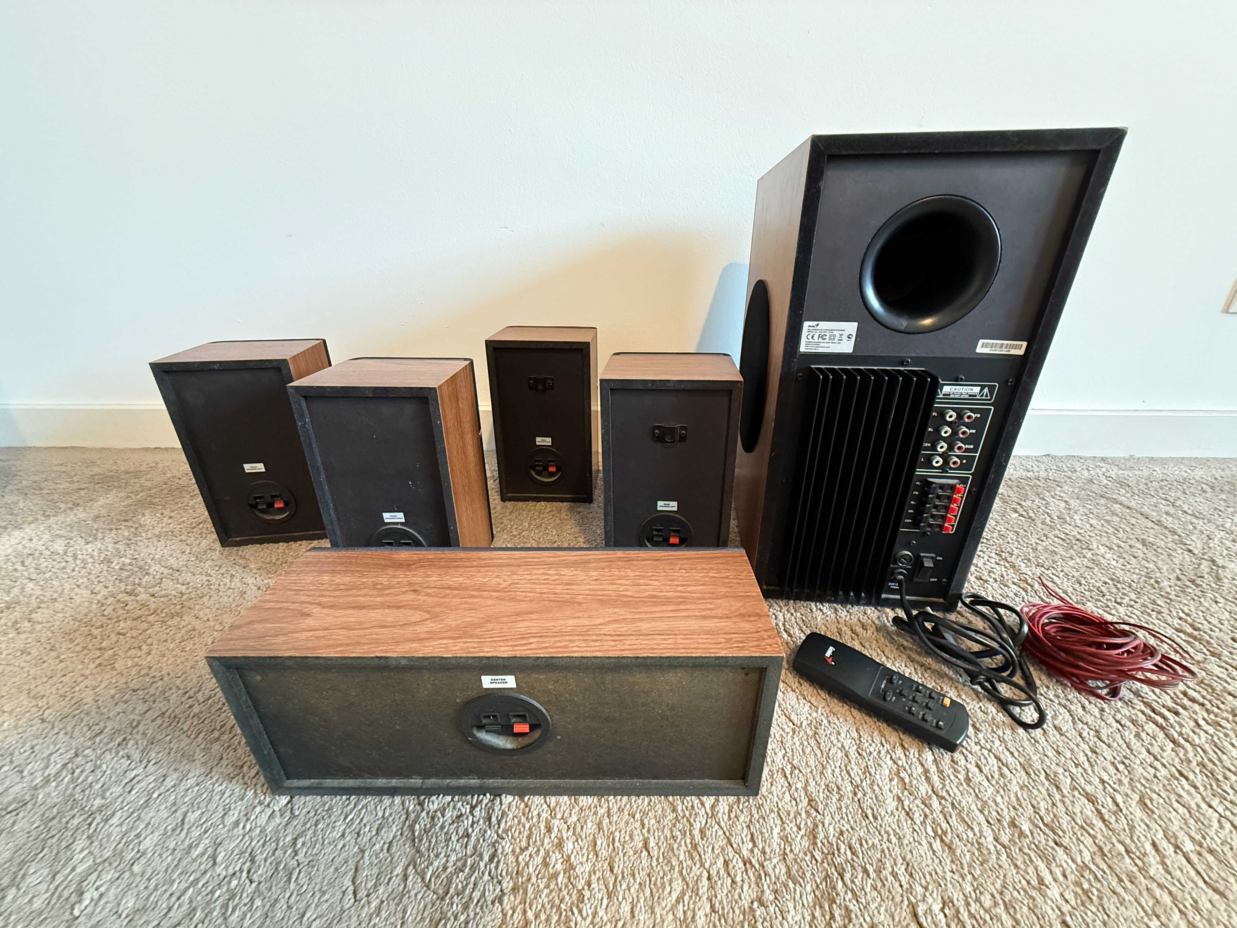 Głośniki Genius SW-HF5.1 5100 Zestaw 170W
