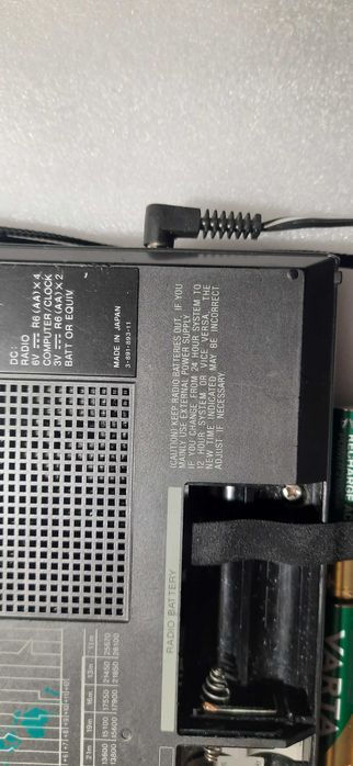 Radioodbiornik globalnej Sony icf-7600d