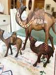 Camelos de madeira