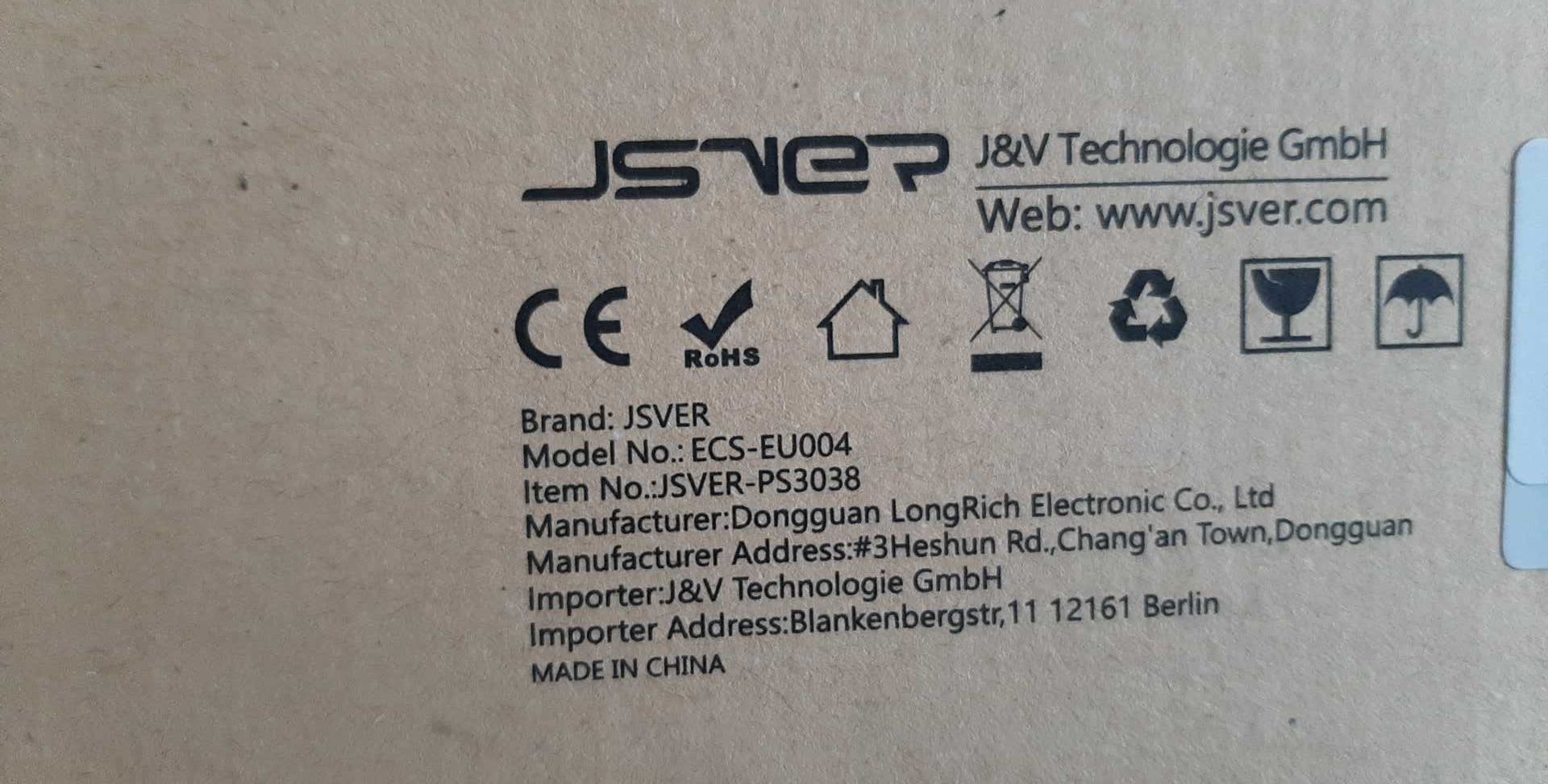 Listwa Zasilająca 3-Gniazdka 3-USB Jsver Biała- przedłużacz