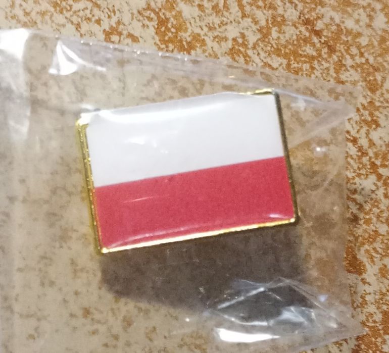 Przypinka  Pin Flaga Polski
