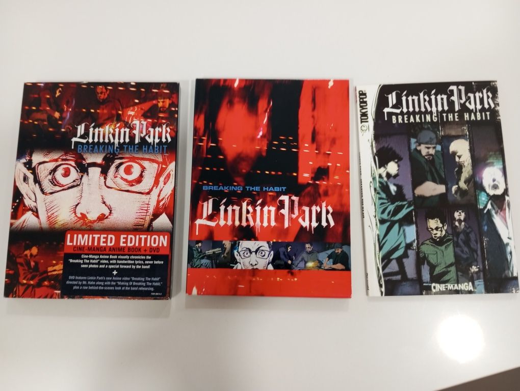 Linkin park breaking the habit Manga+dvd limited edition