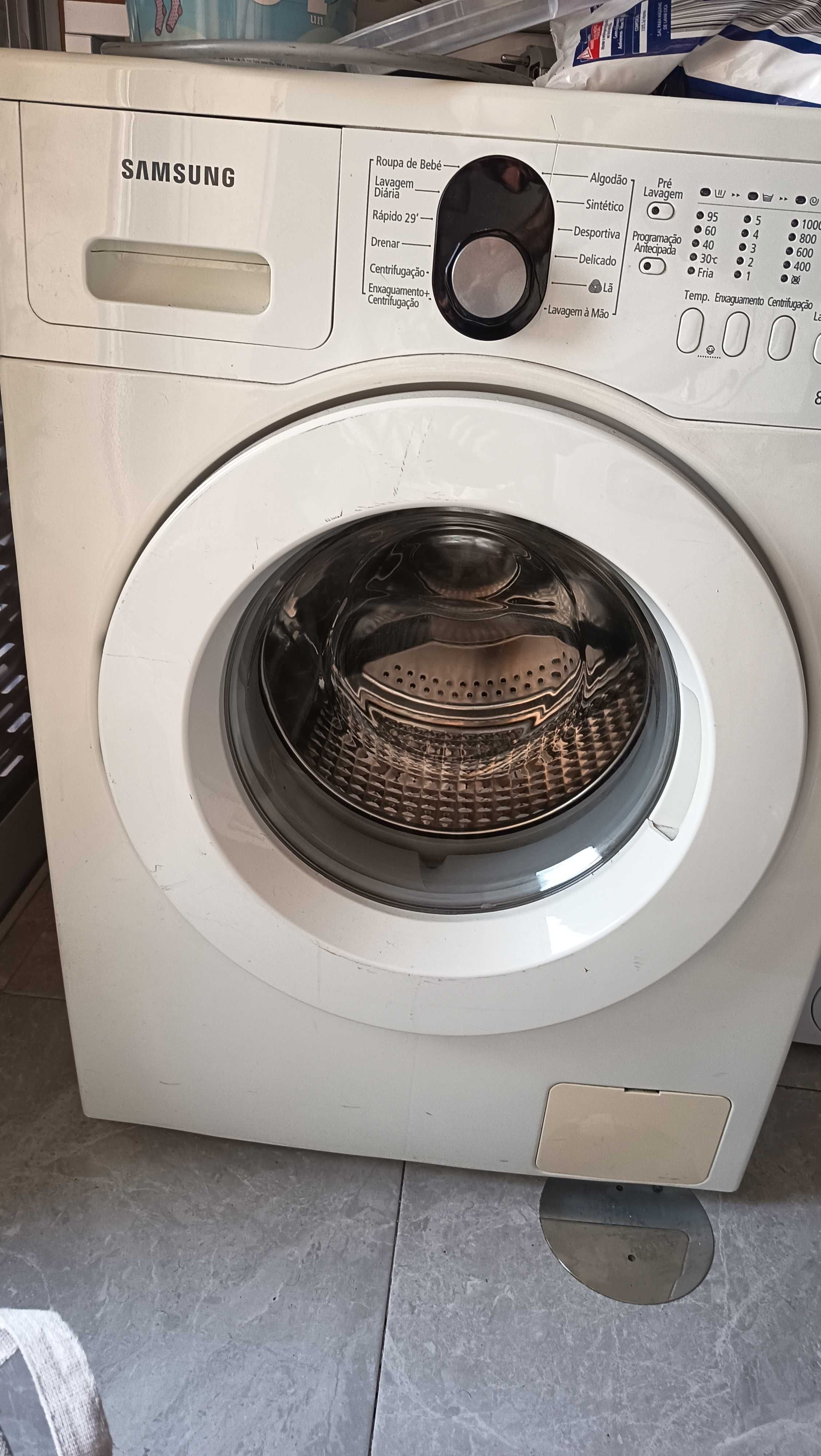 Maquina lavar Samsung como nova