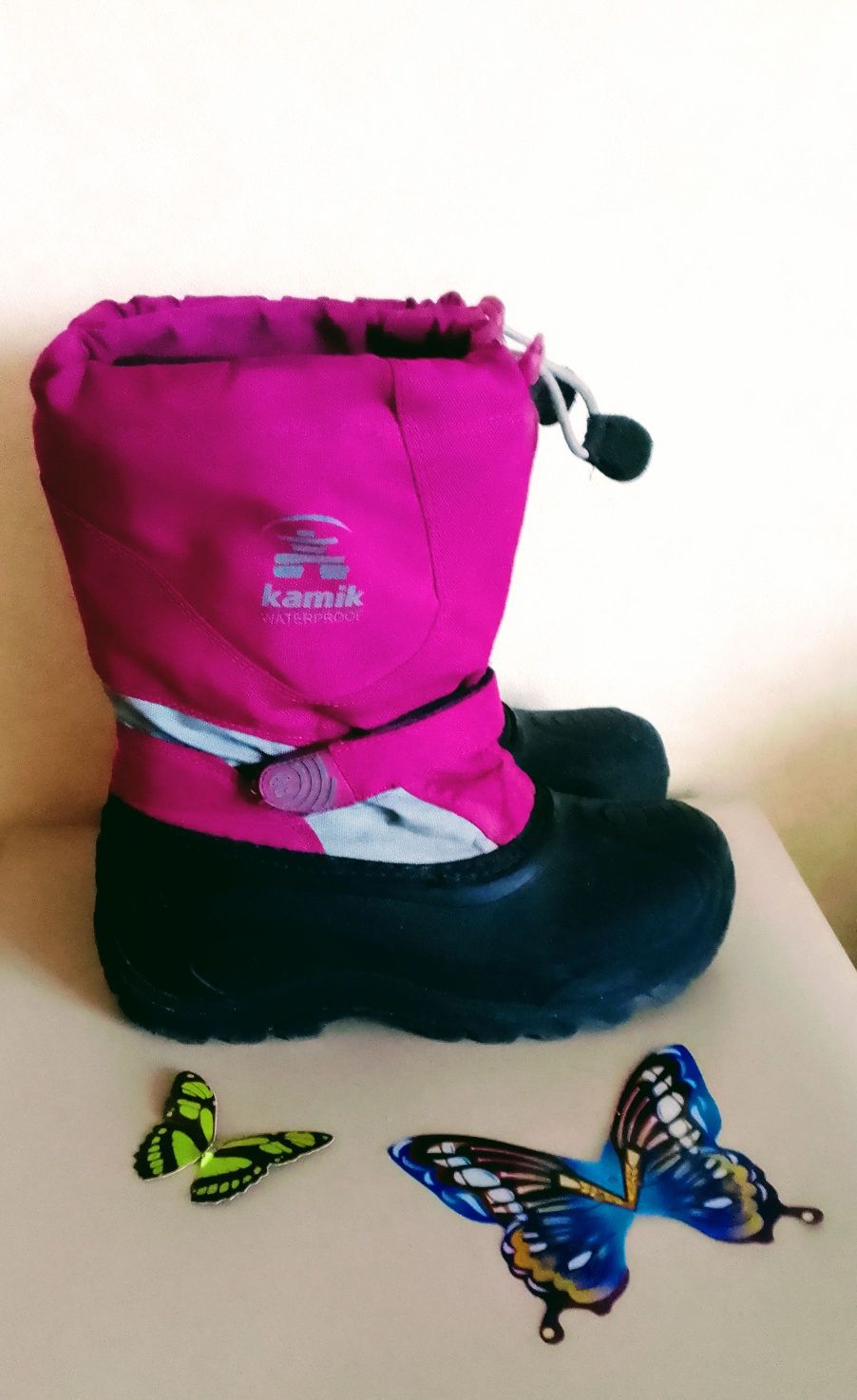 Теплые сапожки-дутики KAMIK WATERPROOF. Made in Turkey. 35р (23 см).
