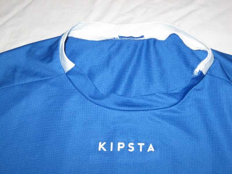 t-shirt sportowy piłka nożna futbol Kipsta lekki klata 104cm