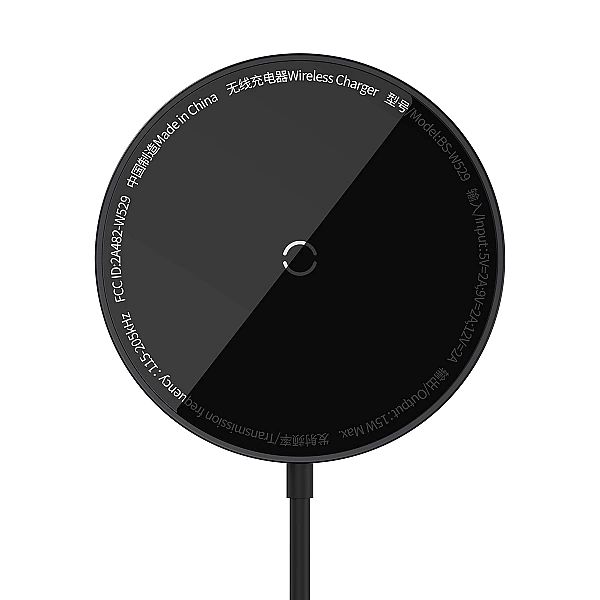Baseus Simple Mini3 ładowarka indukcyjna MagSafe 15W czarny