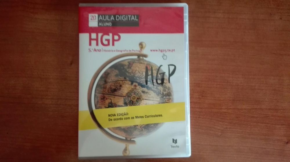 Dvd Aula digital HGP 5Ano 2015/2016