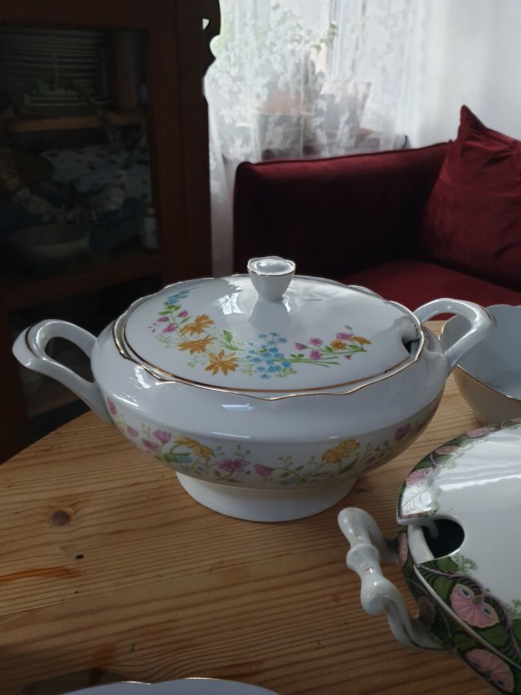 Stara Porcelana po babci Ćmielów Chodzież retro vintage prl