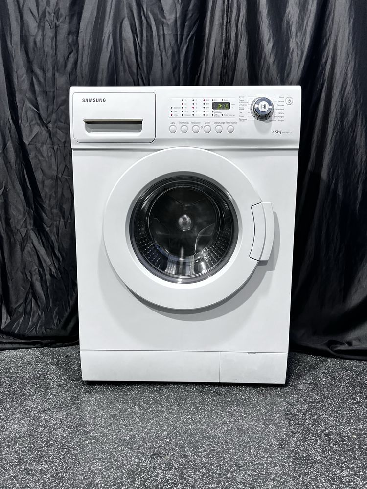 4.5 кг стиральная машина SAMSUNG wf6458n4w. Доставка бесплатно