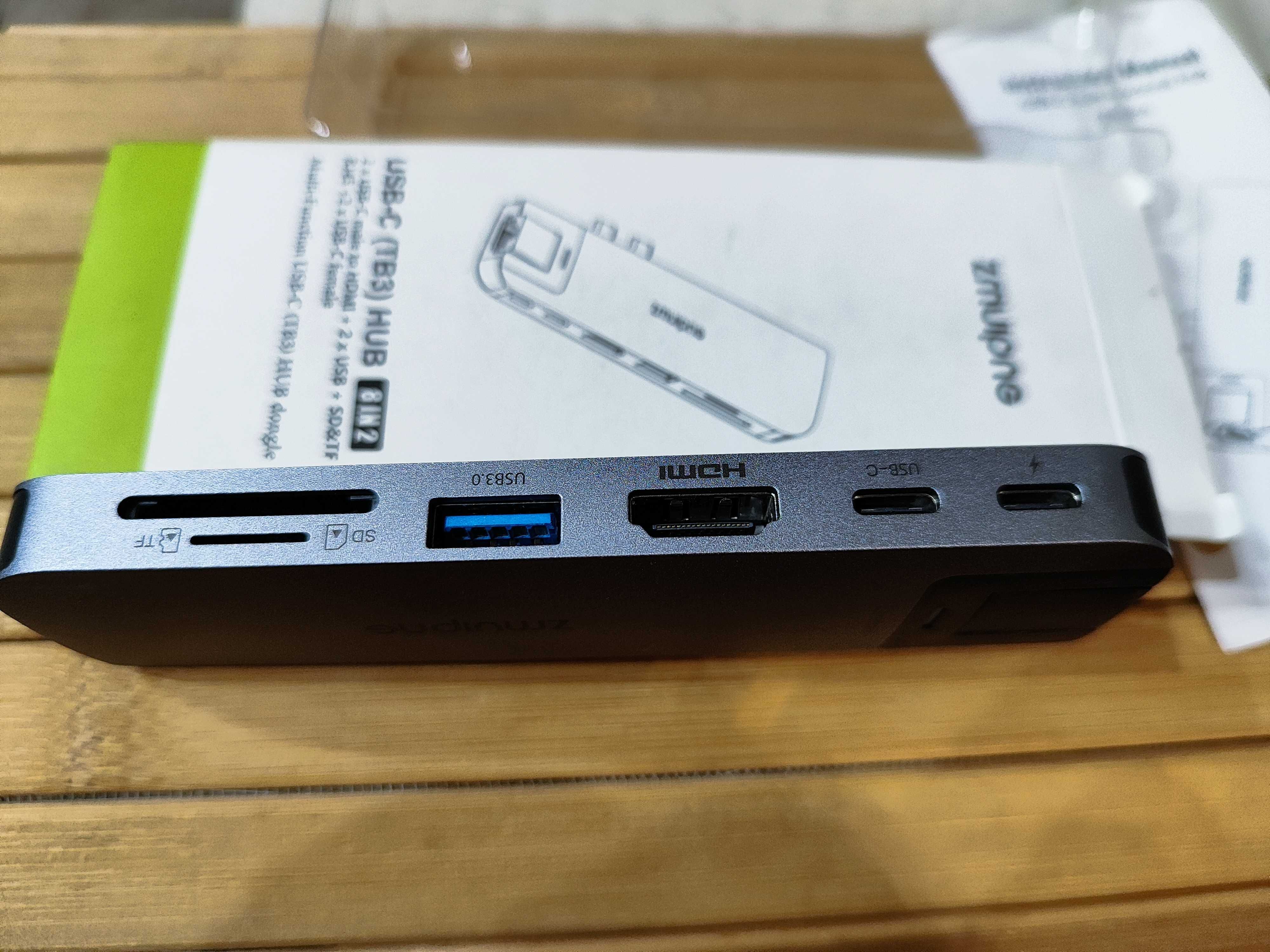 Hub Stacja Dokująca USB- MacBook Pro Air Hdmi 4k