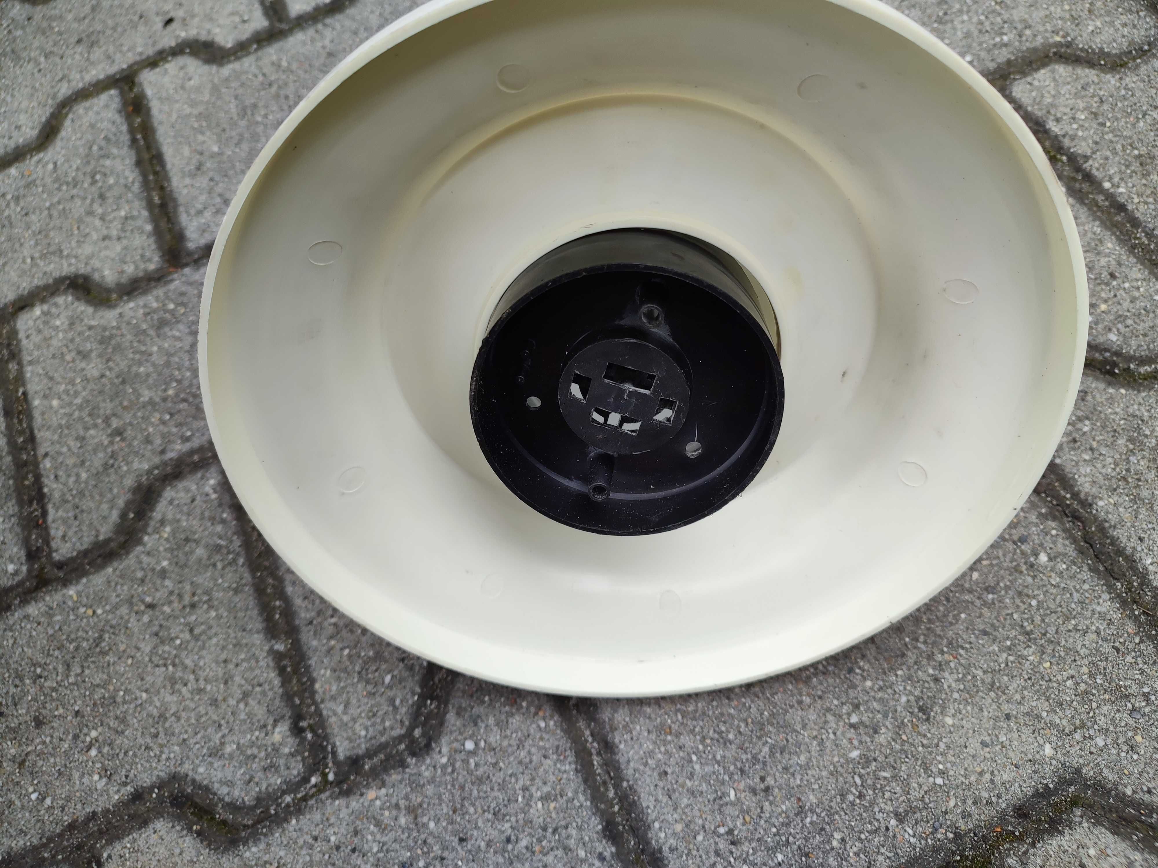 Lampa plafon sufitowa okrągła PRL