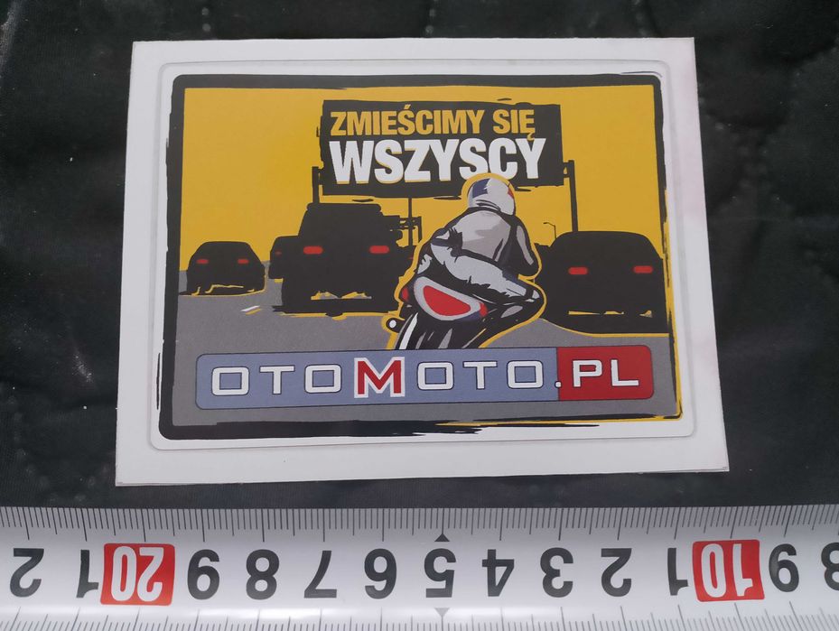 Naklejka na samochód OTOMOTO