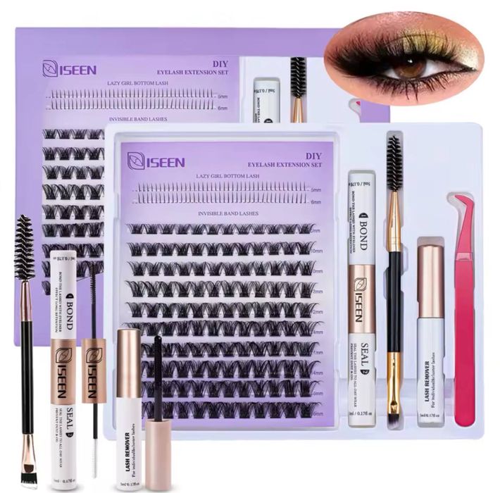 Вії накладні набор 4в1, накладные ресницы