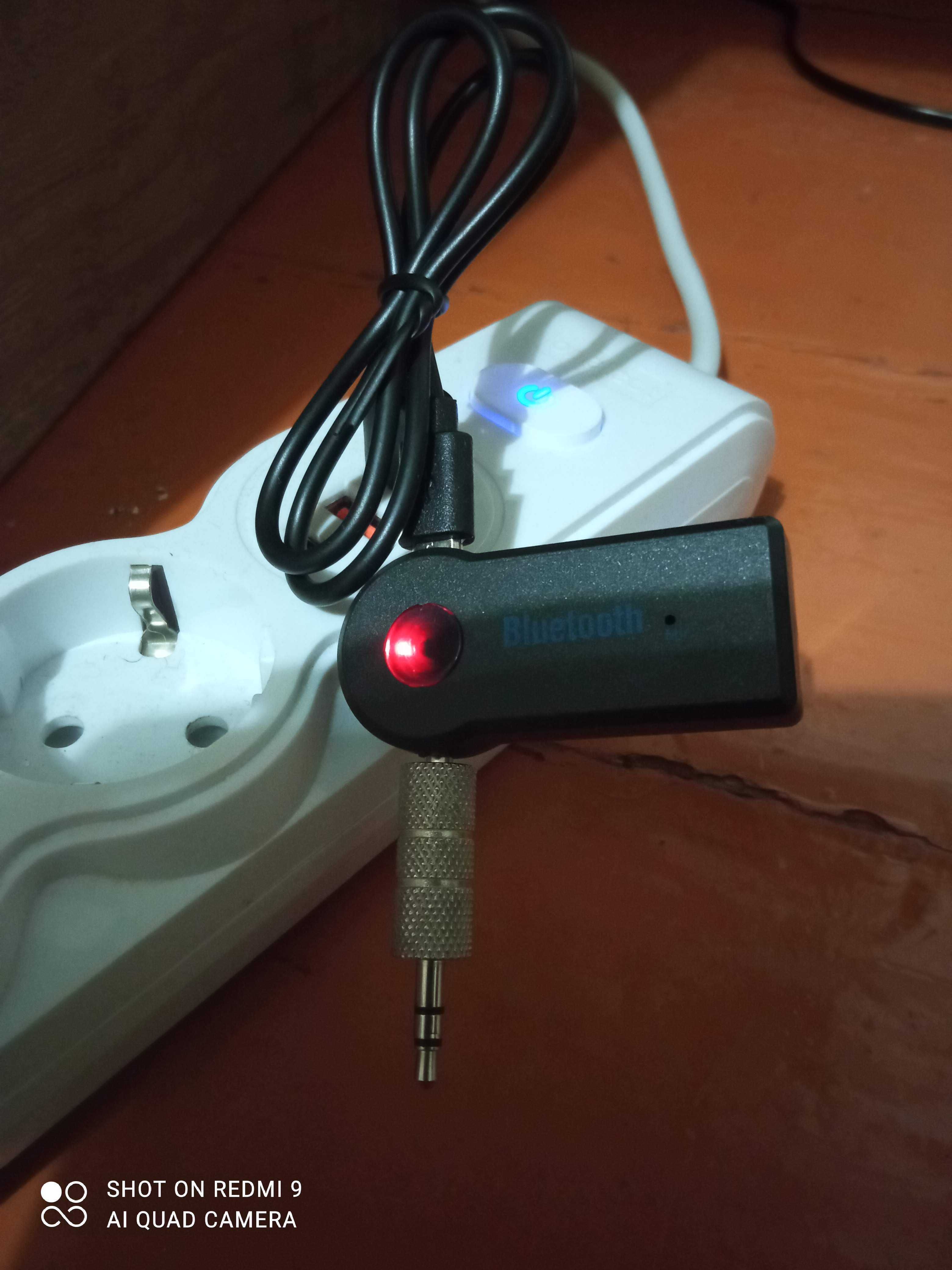 Приймач Bluetooth AUX адаптер Car Kit mp3 Receiver 3,5 мм