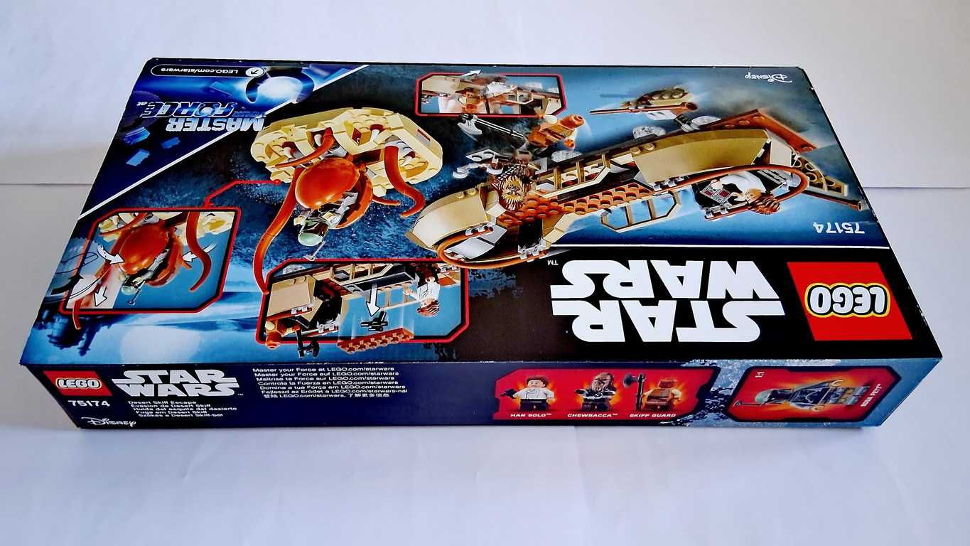 Lego Star Wars 75174 Desert Skiff Escape selado