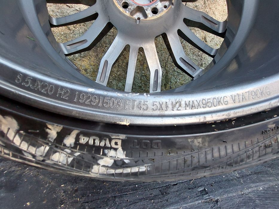 Alufelgi 8.5JX20 ET45 5x112