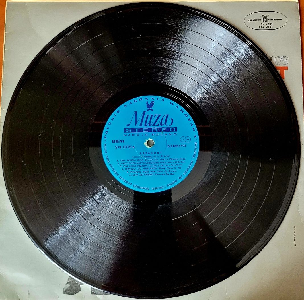 Breakout Blues - płyta winylowa 1 wydanie 1971 r. SXL 0721!