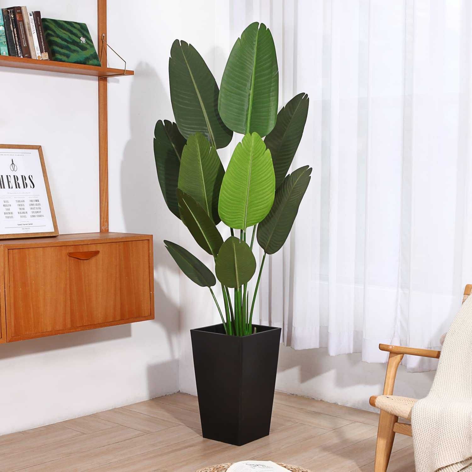 Planta artificial decorativa, altura 160 cm