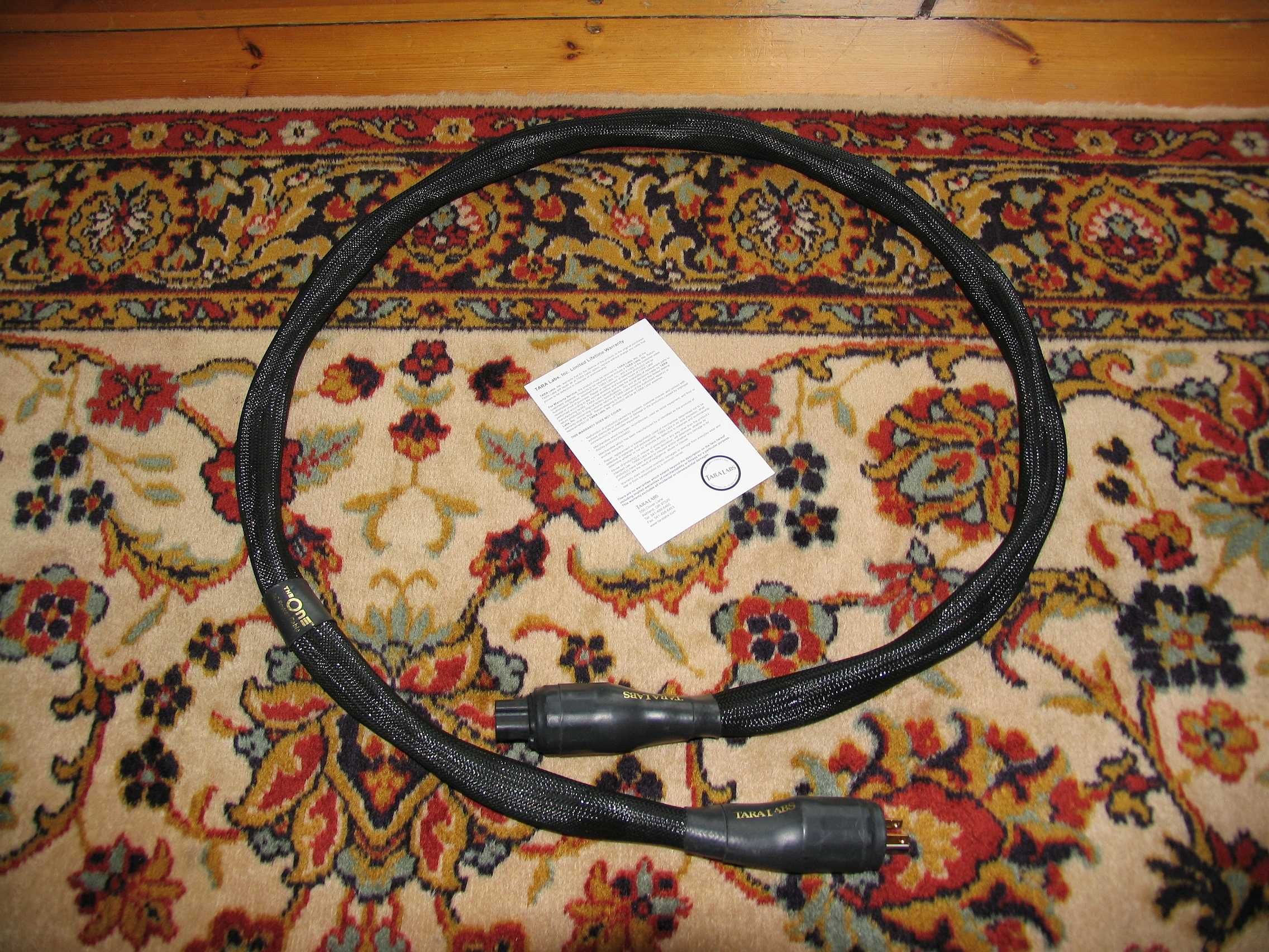 Tara Labs THE ONE AC Power Cable / 1,8m Oryginał  '' Hi End ''